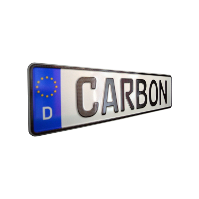 Carbon Kennzeichen