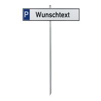 Einschlagpfosten für Parkplatzschilder Aluverbund