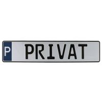 Parkplatzschild PRIVAT