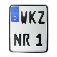 Sportkennzeichen/ Wettbewerbskennzeichen/ Endurokennzeichen